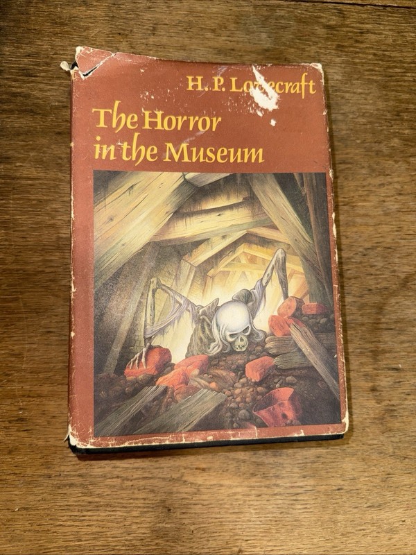 THE HORROR IN THE MUSEUM H.P. Lovecraft Arkham House Hardcover: Corrected 4th Pr