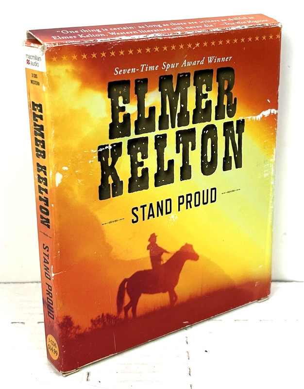Stand Proud by Elmer Kelton Read by Jason Culp (2011, 3 CDs, Abridged)