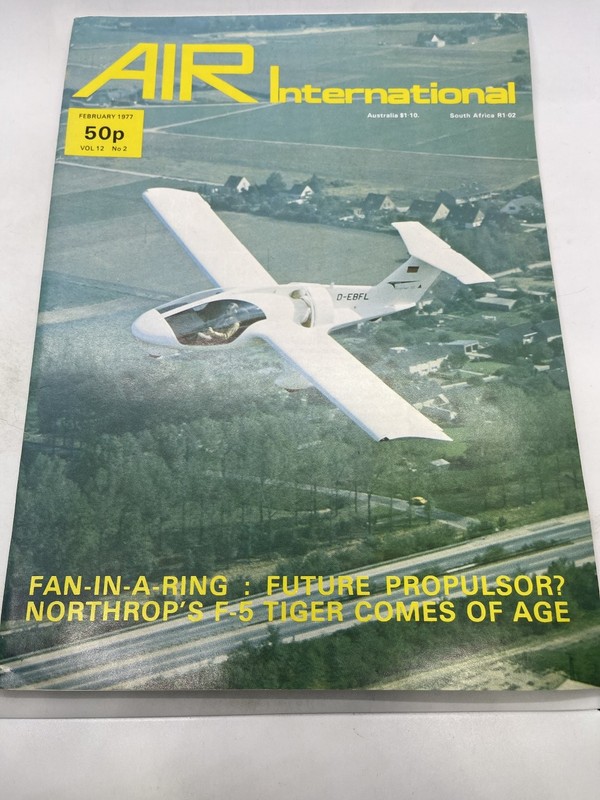 AIR International Magazine February 1977 Vol 12 No 2 Fan-in-a-Ring Northrop