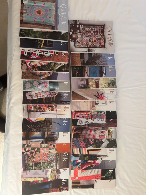 Quiltfolk Magazine Issues #1 – Oregon thru #29 – New Jersey Lot of 29