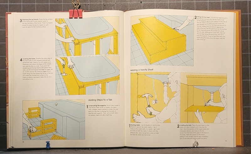 Kitchens and Bathrooms: by Time-Life Books Editors 1977, Hardcover B233 gallery