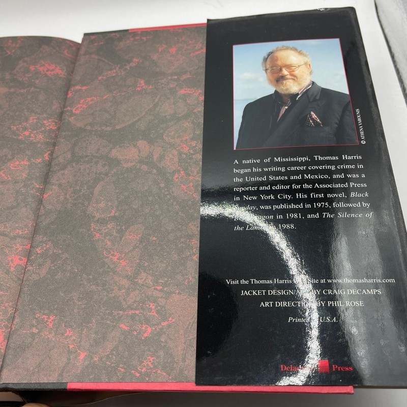 Hannibal Thomas Harris First Edition Hardcover 1999 Delacorte Press Dr Lecter gallery