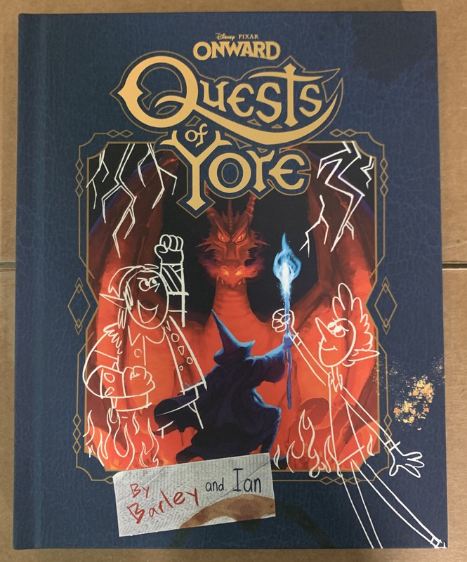 Onward: Quests of Yore by Rob Renzetti (2020, Hardcover) Brand New Disney