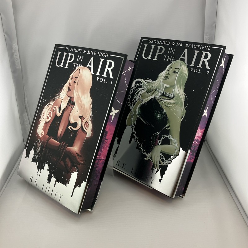 Up In The Air Volumes 1 + 2 Belle Book Box Exclusive Edition Signed R.K. Lilley