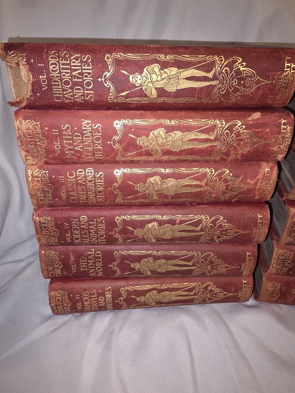 Young Folk's Treasury Music and Fine Arts Volumes 1-7 & 9-12, 1909 *RARE ** READ gallery