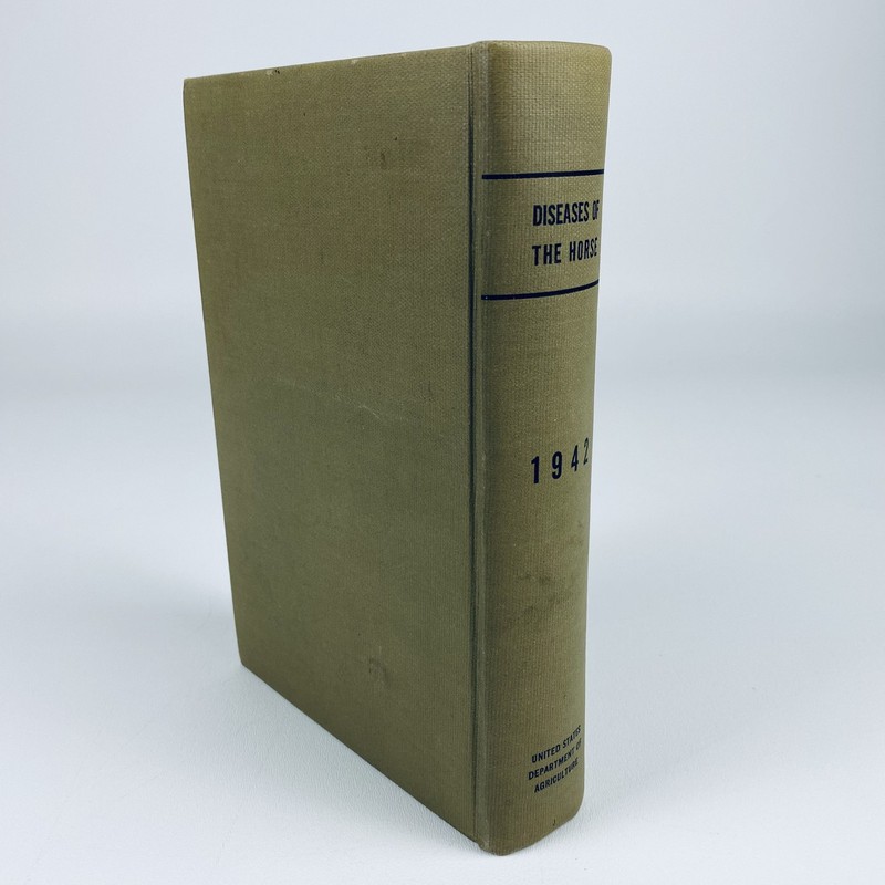 Special Report on Diseases of the Horse Revised Ed 1942 USDA Congressman Gift HC gallery