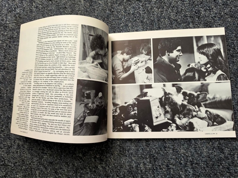 CINEFEX MAGAZINE #19 Gremlins November 1984 gallery
