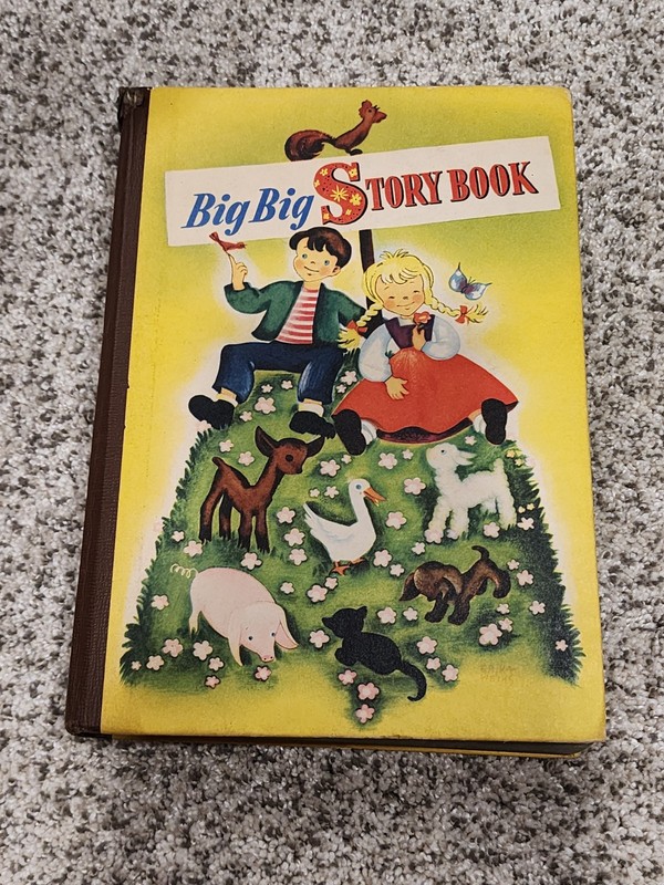 #11 Big Big Story Book 5 Books In One 1938 Hard Cover Whitman Publishing Abridge