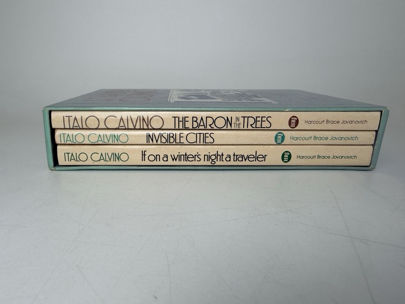 Italo Calvino 3 Book Box Set If On a Winter's Night Invisible Cities Baron Trees gallery