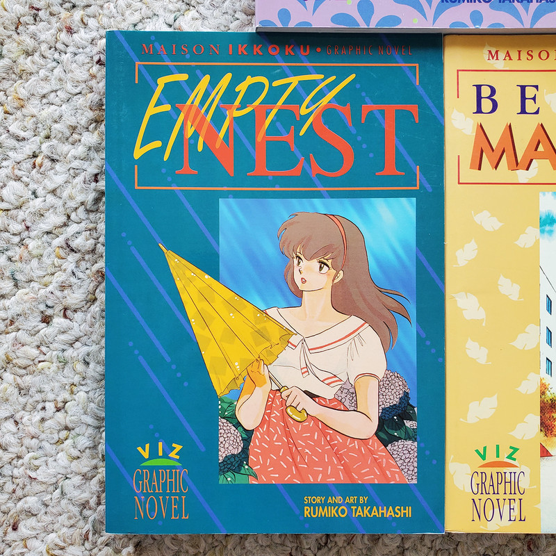 Maison Ikkoku Lot of 5 Volumes by Rumiko Takahashi VTG 90s Viz English Manga VG! gallery