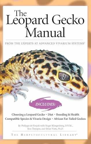 The Leopard Gecko Manual: From – Paperback, by De Vosjoli Philippe; – Very Good