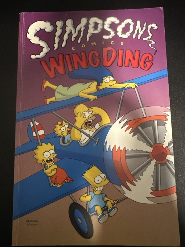SIMPSONS COMICS WING DING COMIC BOOK 1997