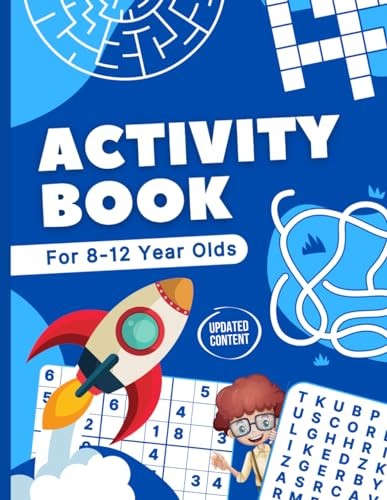 Activity Book For 8-12 Year Olds: Varied…, Etad, Nean