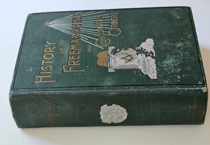 Antique HISTORY of FREEMASONRY AND CONCORDANT ORDERS, HC, 1916, NICE! gallery