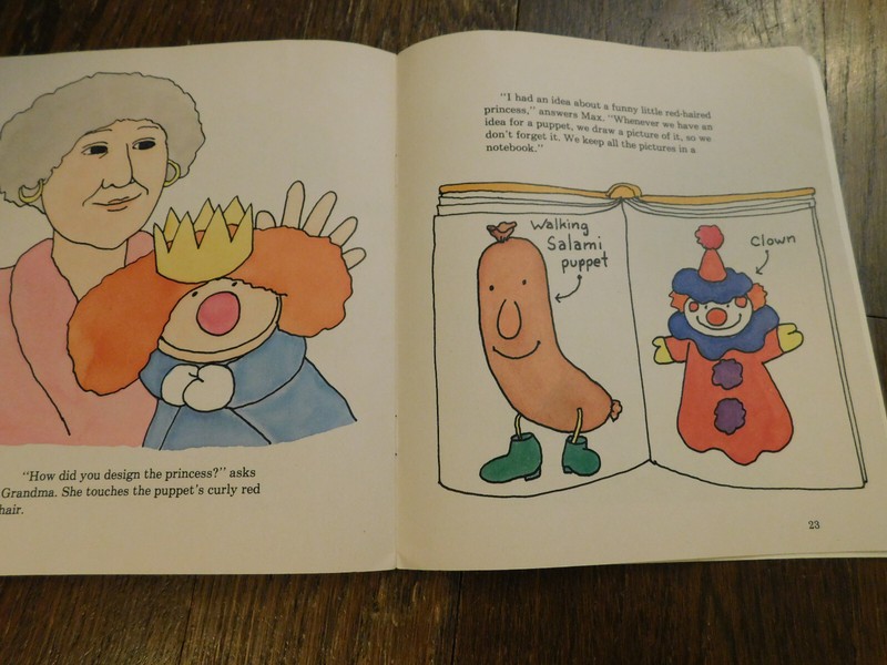 Vtg What's It Like to Be a Puppeteer? Troll Book Puppet Story HTF Fun! gallery