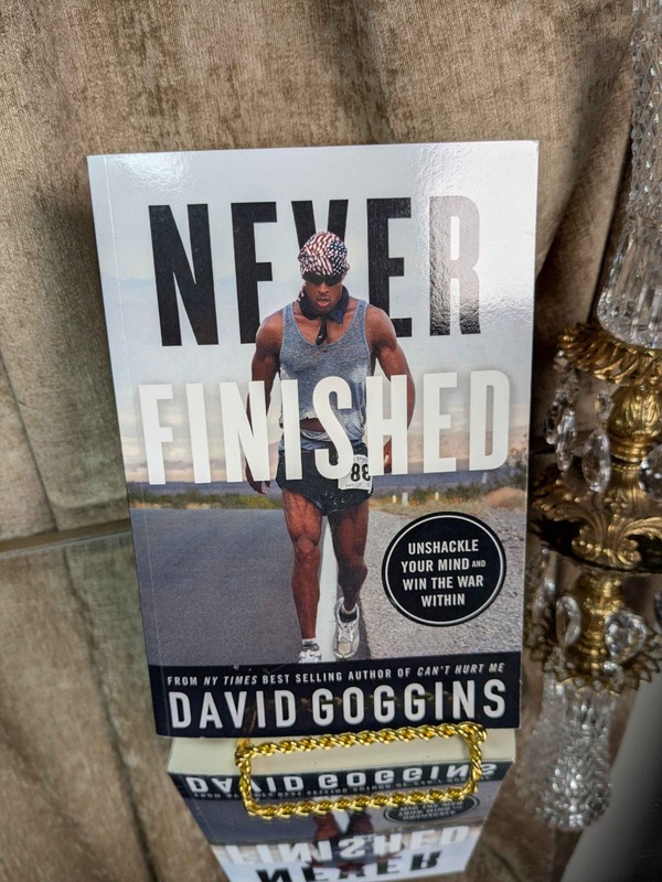 Never Finished : Unshackle Your Mind and Win the War Within: LIKE NEW