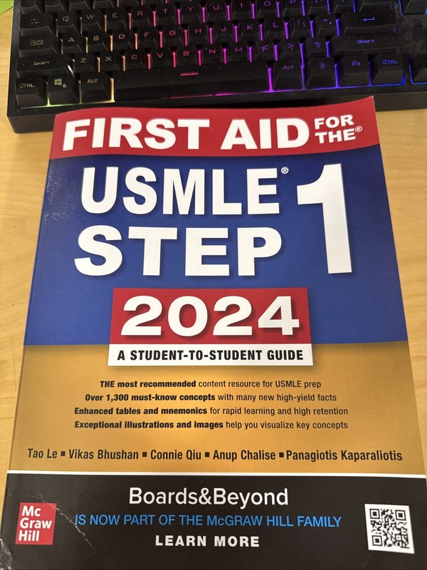 First Aid for the USMLE Step 1 2024 by Vikas Bhushan, Tao Le, Panagiotis…