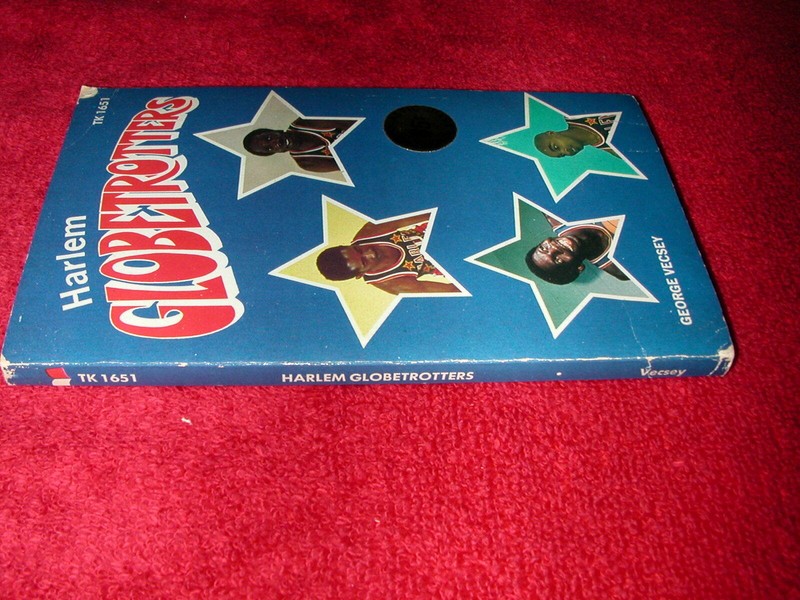 HARLEM GLOBETROTTERS George Vecsey book~Curly Neal~Meadowlark Lemon~Geese Ausbie gallery