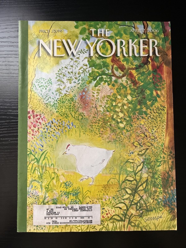 2006 APRIL 17 THE NEW YORKER MAGAZINE – ILLUSTRATED COVER FULL MAGAZINE.