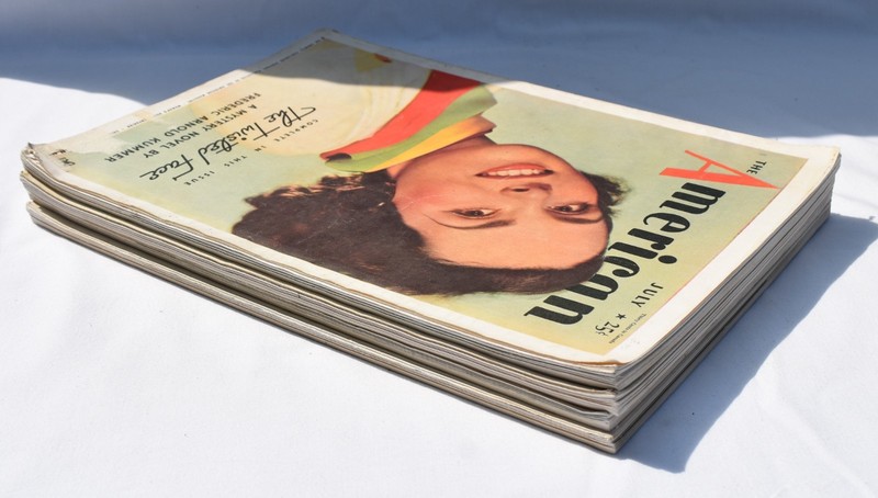 THE AMERICAN - 1935 - January, April, June, July - Set of 4 - MAGAZINES gallery