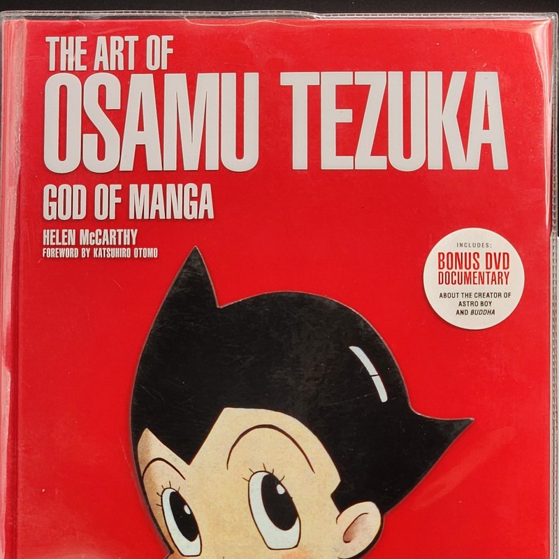 The Art of Osamu Tezuka God of Manga HARDCOVER BOOK Plastic Cover w/ DVD gallery