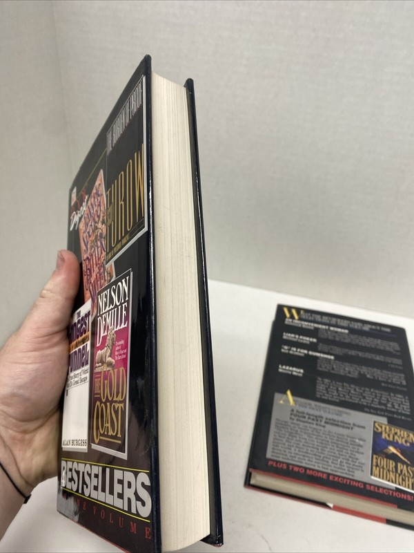 Lot of 2 TIME LIFE BOOK DIGEST Best Sellers Fiction 4 In 1 Volume Hardcovers DJ gallery