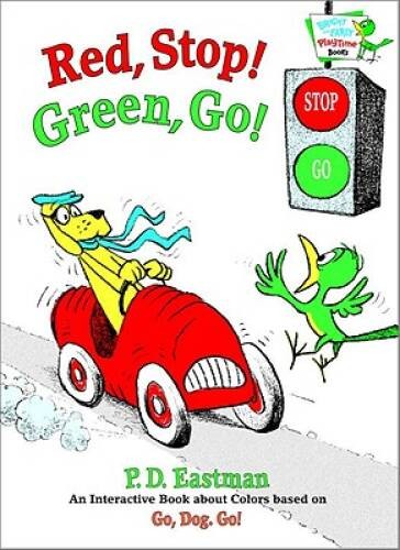Red, Stop! Green, Go!: An Interactive Book of Colors (Bright & Early Play – GOOD
