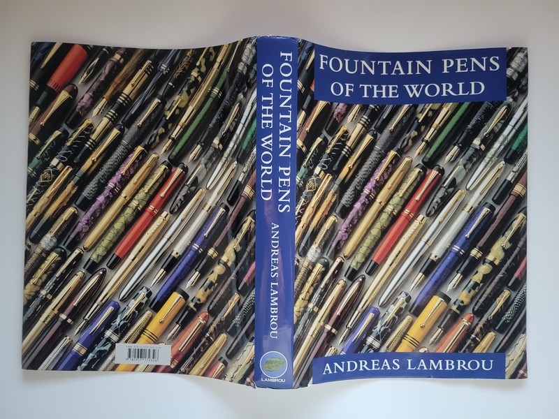 SIGNED 2014 FOUNTAIN PENS OF THE WORLD ANDREAS LAMBROU HARDCOVER OVERSIZED BOOK gallery