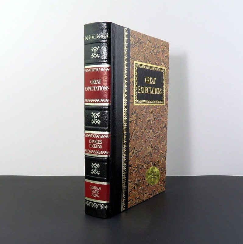 Great Expectations Dickens Chatham River Press 1983 Bonded Leather Classics Ed