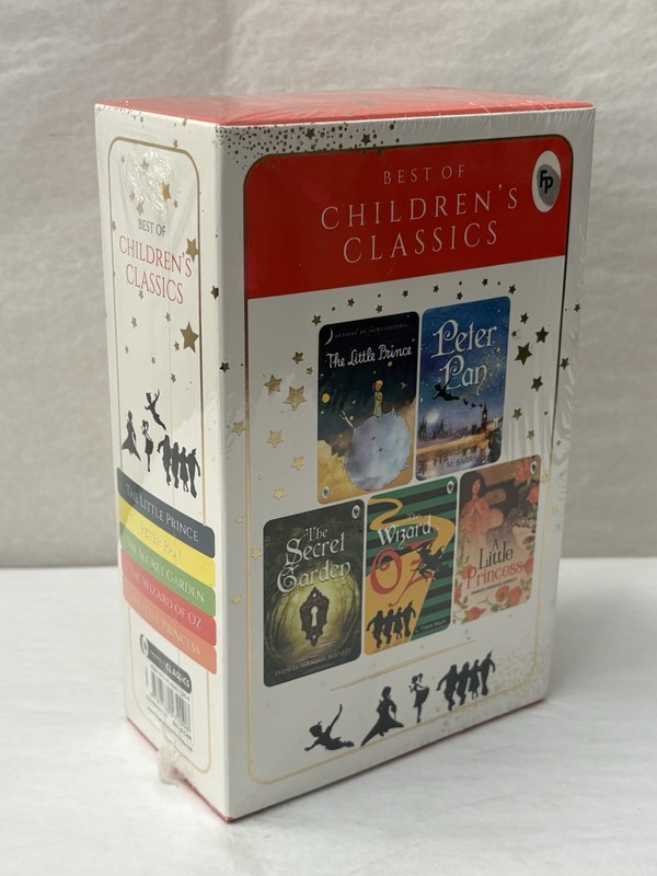 New Best of Children’s Classics (Set of 5 Books) Peter Pan Wizard of Oz gallery