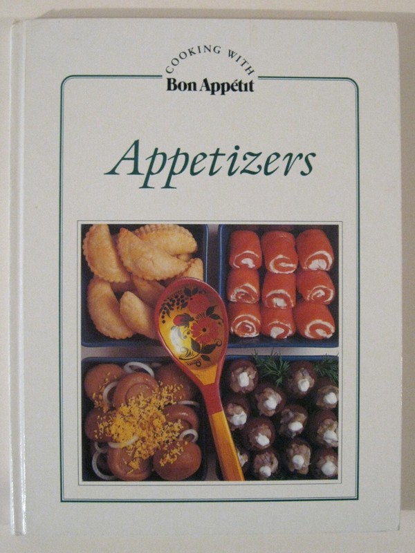 APPETIZERS! Cooking With BON APPETIT Series! Vintage 1982 Hardcover Cookbook!