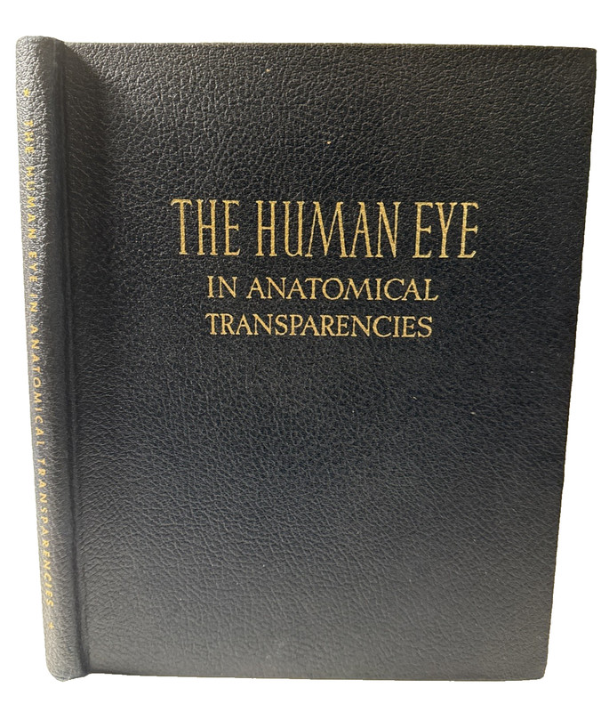 Human Eye Anatomical Transparencies Kronfeld McHugh 1945 Antique Medical Book