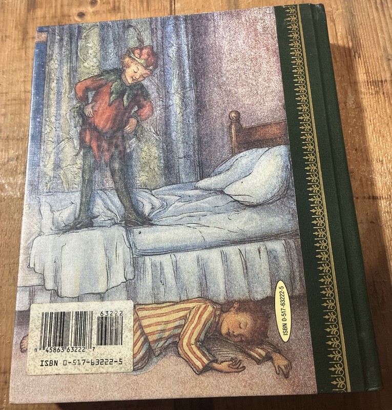 Peter Pan By Sir James M. Barrie 1987 Hardcover gallery