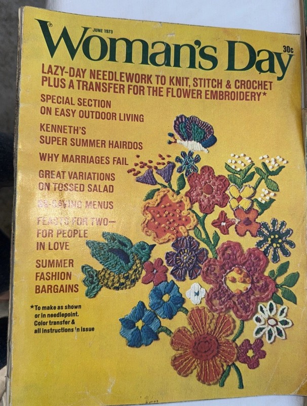 7- Vintage Advertising in Woman's Day Magazine 1973-74-75-76 -77 gallery