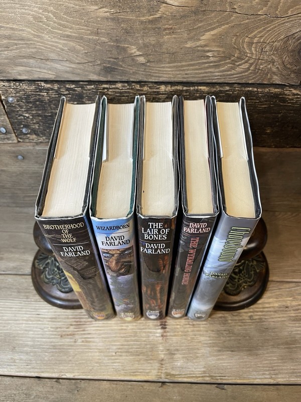 David Farland - Runelords lot Of 5 Book 2,3,4,7, & 8 In The Series SIGNED gallery
