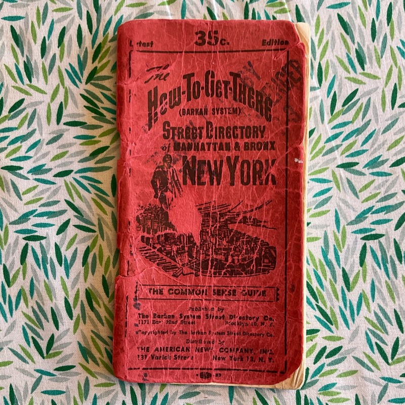 How To Get There (Barkan System) Street Directory Manhattan & Bronx 1st Ed