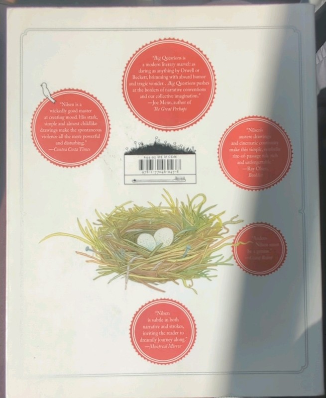 Big Questions Hardcover Illustrated 2009 Drawn & Quarterly Anders Nilsen gallery