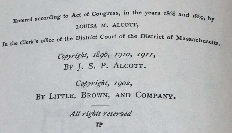 Lot of 4 volumes Louisa May Alcott Books, various dates E-92 gallery
