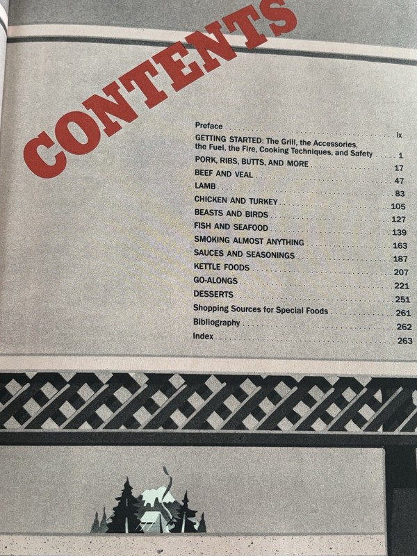 Vintage Barbecued Ribs, Smoked Butts Other Great Feeds HC 1990 DJ Jeanne Voltz gallery