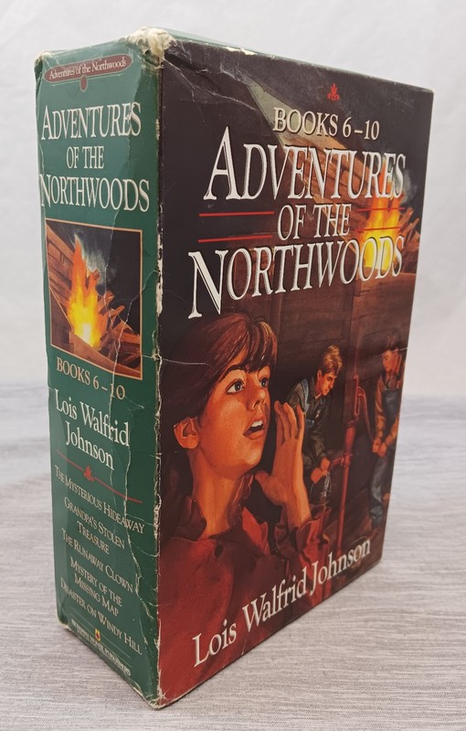 Adventures of the Nothwoods Boxed Set #2 6 7 8 9 10 Lois Walfrid Johnson PB Lot gallery