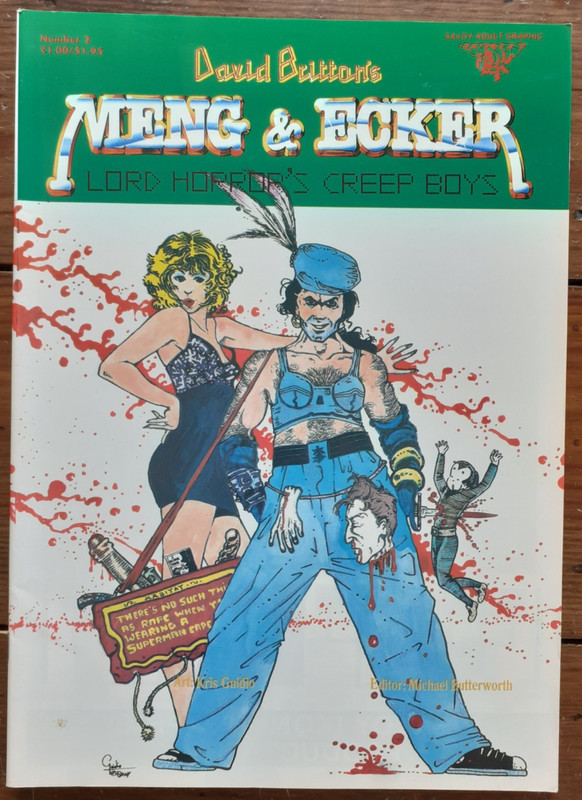DAVID BRITTON’S MENG & ECKER: LORD HORROR’S CREEP BOYS #2, STICKFIELD, 1989