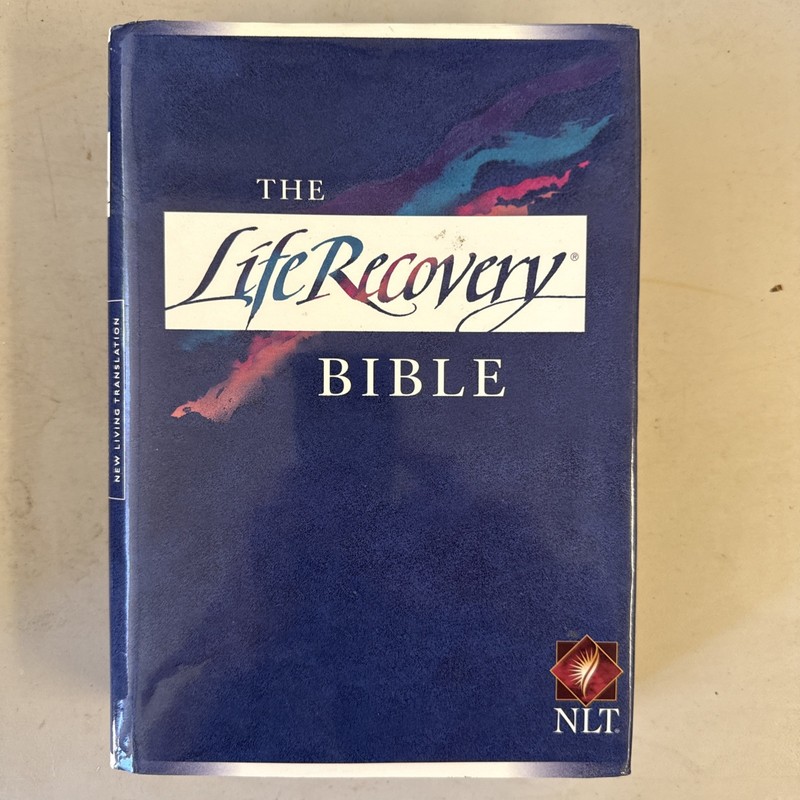 Life Recovery Bible NLT by Stephen Arterburn and David Stoop (1998, Hardcover)
