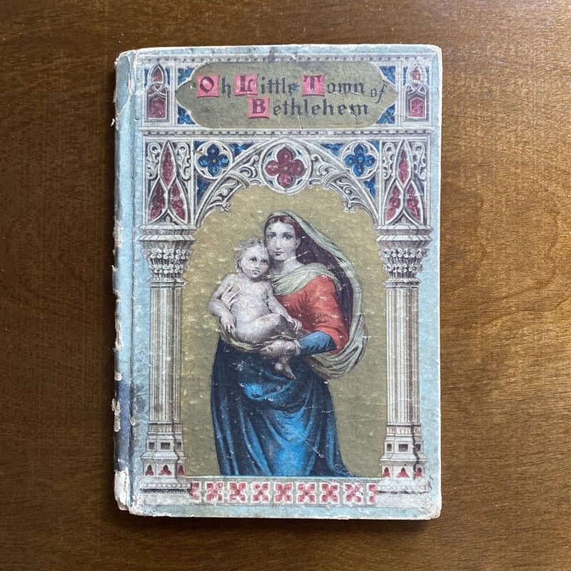 PHILLIPS BROOKS Little Town of Bethlehem vintage book 1907 Berger Publishing Co
