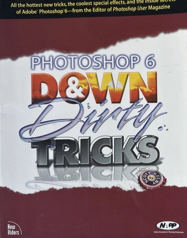 Photoshop 6 Down And Dirty Tricks Adobe Textbook Vintage *EXCELLENT*