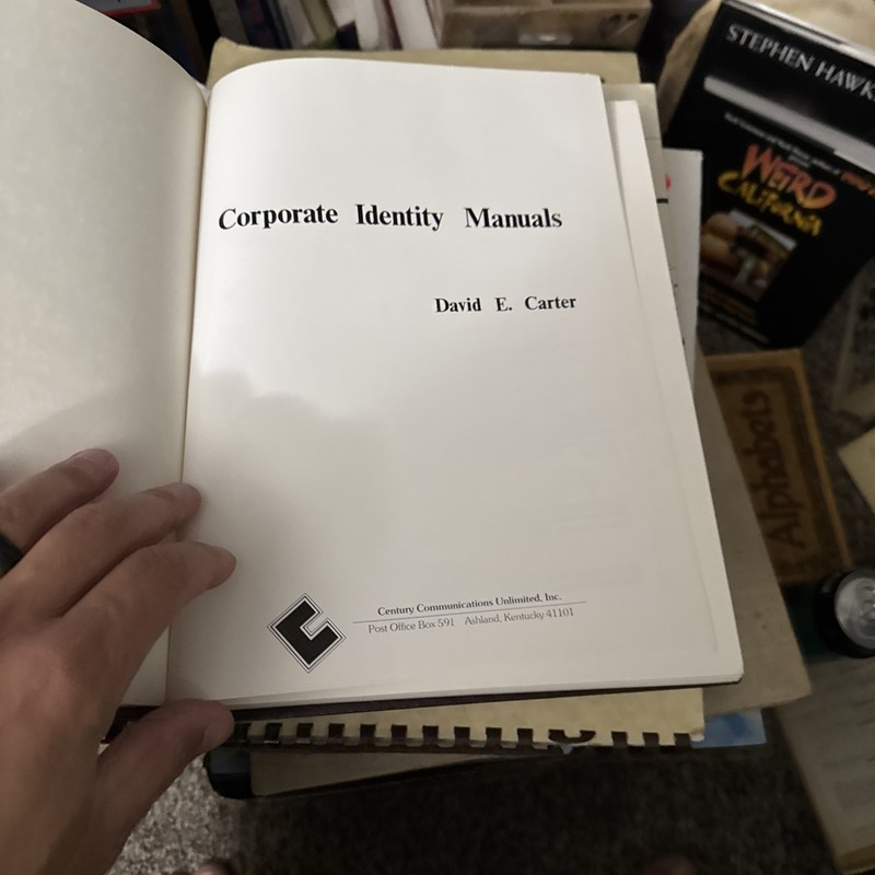 Corporate Identity Manuals gallery