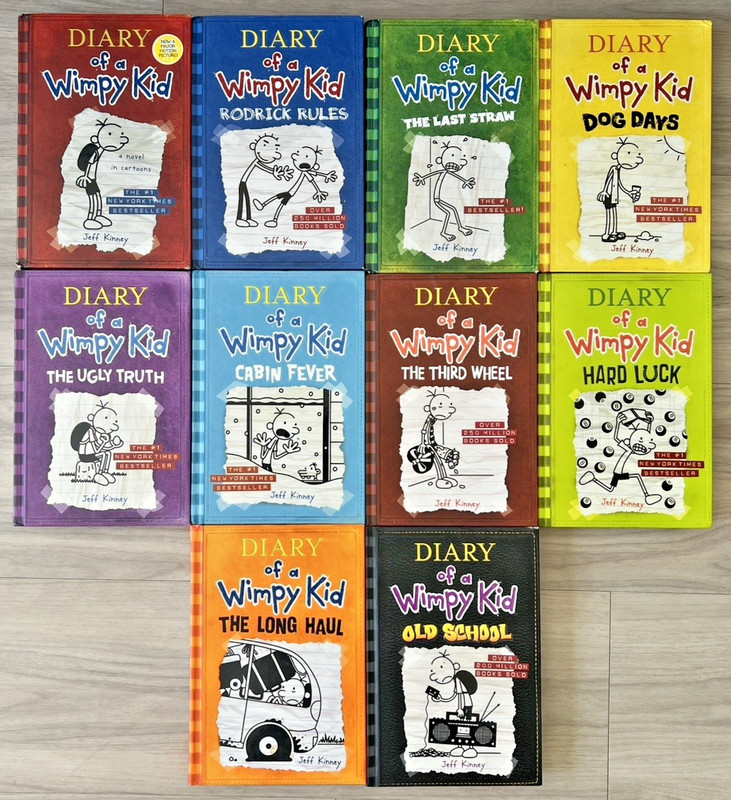 HARDCOVER Complete DIARY of a WIMPY KID Set 1-20 + 6 Bonus Titles GOOD-LIKE NEW gallery