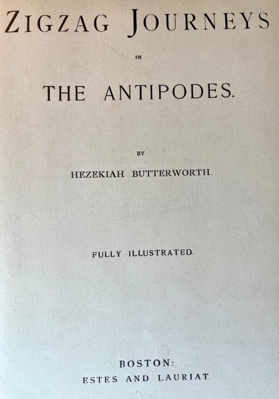 1888 Zigzag Journeys Antipodes 1st Siam Java Illustrated Travel Exploration Gilt gallery