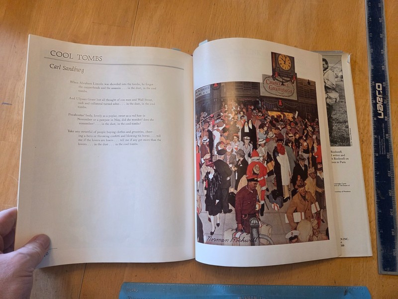 Norman Rockwell's Patriotic Times by George Mendoza (1985, Hardcover) gallery