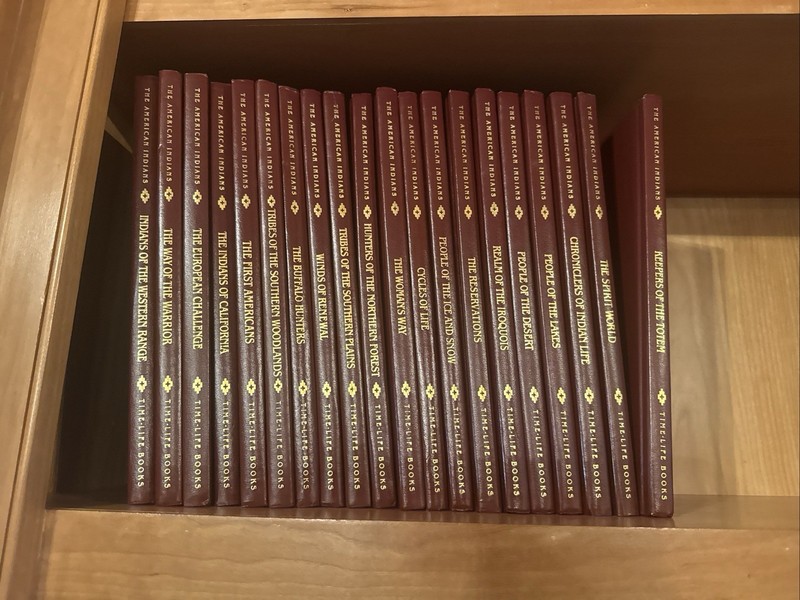 Time Life Books Native American History, Illustrated Hardcover Set, Americana