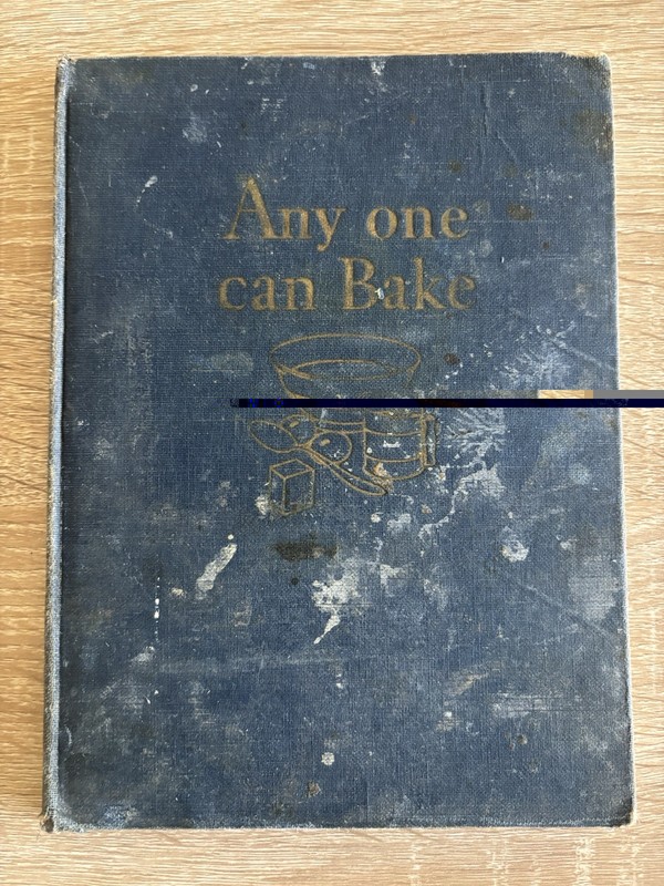 Any One Can Bake 1928 Royal Baking Powder Vintage Cookbook HC